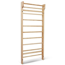 Sprossenwand Holz 195 cm mit