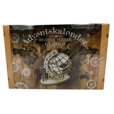 3D Holzpuzzle Globus