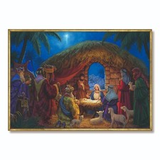 Die Krippe Coppenwrath Adventskalender 42 x 29,7 cm