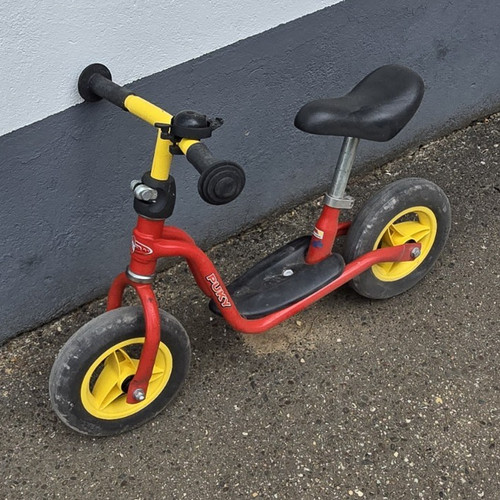 Puky kinder laufrad rot - kinder-laufrad, rot/gelb