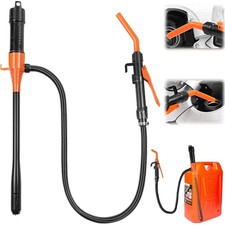 Elektrische Pumpe Fasspumpe Kanisterpumpe Siphonpumpe für Wasser Benzin Diesel