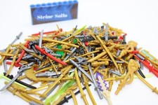 Lego (c) 10x Ninjago ® Waffen - Konvolut - Schwerter, Wurfstern, ... - verschied