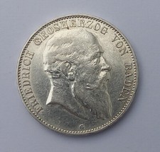 5 Silber Mark Grossherzog von