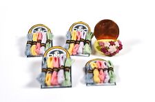 *~*   Stickgarn , Handarbeit  für das Puppenhaus 1 *~*