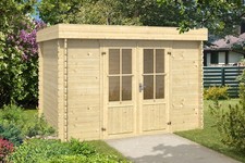 Gartenhaus Holz 28mm Blockhaus