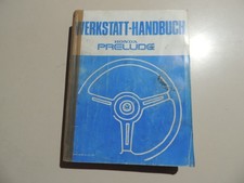 Werkstatthandbuch  Honda Prelude AB 1983 2. Generation Wartung Reparatur