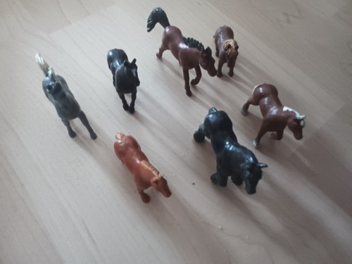 7er set pferde - pferde, spielfiguren
