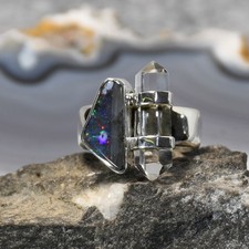 Honduras Opal Ring, 925er