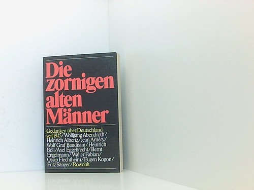 Die zornigen alten männer - zornigen,