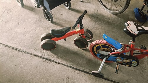 Puky laufrad räder - räder, rot