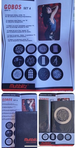 Multiblitz gobos goset - multiblitz,