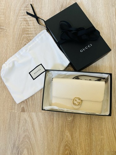 Gucci leder tasche - gucci,