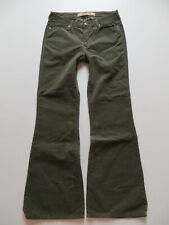 Wrangler JONI Cord Schlag Jeans Hose W 30 /L 32 Grüne Cordhose Schlaghose KULT !