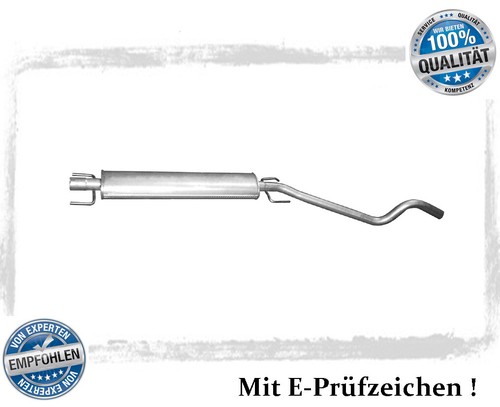 Mittelschalldämpfer für opel - für,
