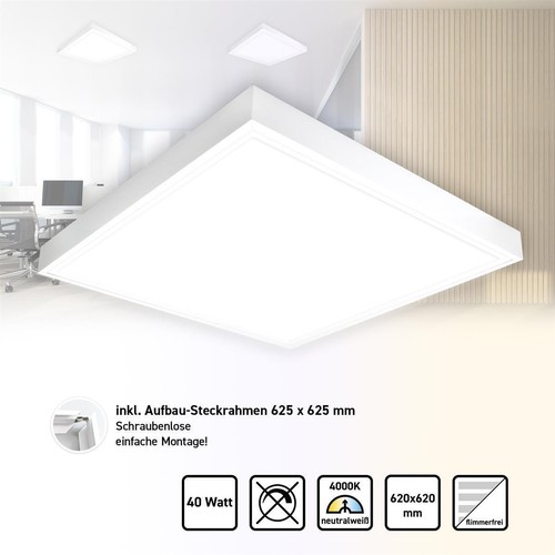 Led panel 62x62cm neutralweiß - panel,