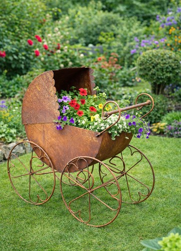 Edelrost kinderwagen zum - edelrost,