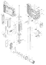 Makita Ersatzteile für Akku-Stiftnagler DPT353