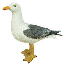 Deko Möwe stehend 26 x 23 x 9