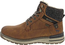 Mustang Herren Schnürstiefel TEX braun