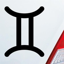 Auto Aufkleber Gemini Zwilling