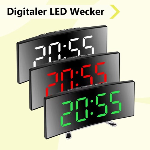 Digitaler led tischuhr wecker - digitaler,