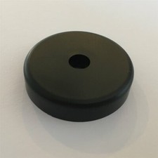 Analogis Single-Puck PS-45 R rund Kunststoff schwarz Höhe 9 mm 6110