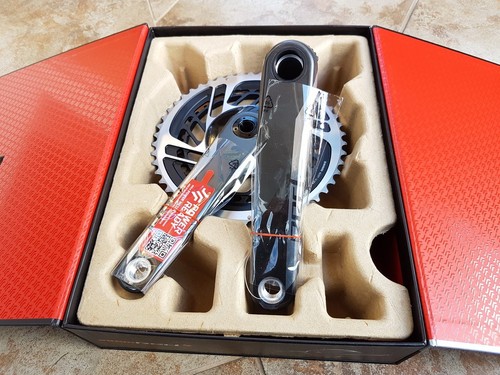 New sram red dub - red, crankset