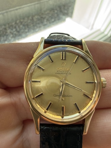 Omega constellation 18k gold - omega,