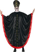 Böser Kardinal Kostüm Herren Pfarrer Priester Geistlicher Untoter Zombie Horror