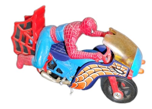 Spiderbike mit spiderman - spiderbike,