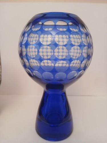 Blaue ddr blumenvase marita - blaue,