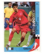 Panini Euro 2008 Gökhan Zan Rookie Türkiye Besiktas Galatasaray selten rar Top