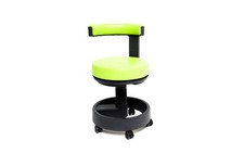 SIEMENS Sirona Rollhocker S mit Rückenlehne Arztstuhl Stuhl Drehstuhl Assistenz