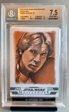 2024 Topps Star Wars Masterwork?HAN SOLO? Sketch GERRY GARCIA JR. ?1/1?BGS
