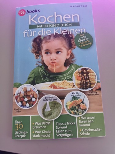 Kleines kochbuch für kleinere - kleines,