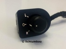 Golf 4 Bora Schalter Spiegelverstellung BLAU WEISS Wunschfarbe eASP