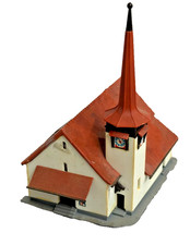 Kibri 36815 Spur Z Kirche Kandersteg weig gebaut
