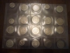 20 Münzen Deutschland 2 DM Planck 1966 Adenauer Schumacher 50 Pfennig 1967 - 90