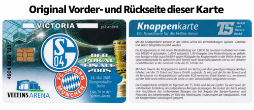 Knappenkarte schalke arena dfb - knappenkarte,
