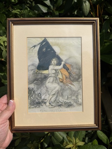 Antiker gerahmter arthur - antiker,
