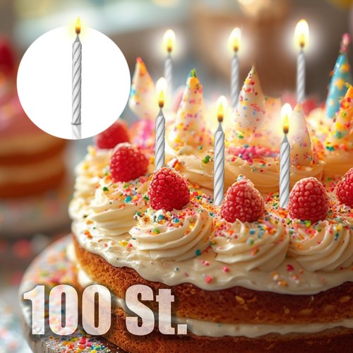 100x geburtstagskerzen - 100x,
