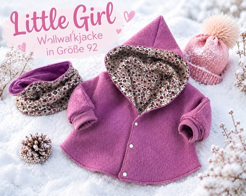 Wollwalkjacke capeform gr - wollwalkjacke, in