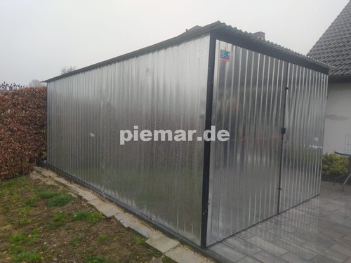 Blechgarage 5x6m - blechgarage, 3,5x6m