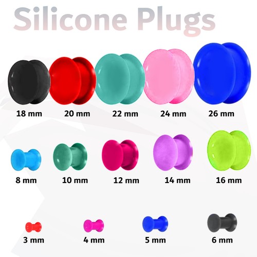 Flesh plugs tunnel piercing - flesh,
