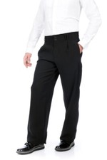 Herrn Bundfaltenhose schwarz