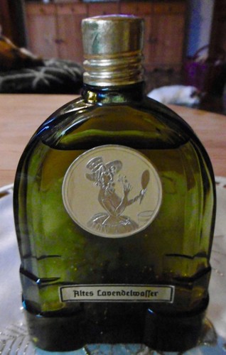 Altes lavendelwasser flakon - lavendelwasser,
