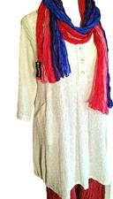 COBRA L-XL BALLON-KLEID  weiß