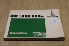 Deutz D3006 Ersatzteilliste