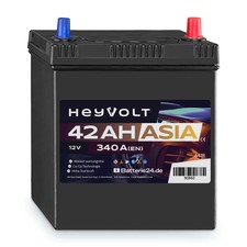 Autobatterie 12v 42ah heyvolt - 42ah,