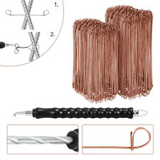 Drillapparat Driller + Betonbindedraht Draht Baustah 100/400mm (1000 Stk.)